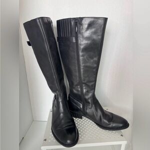 Born Black Heeled Boots